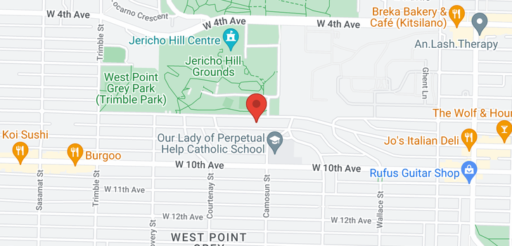 map of 4103 W 11TH AVENUE